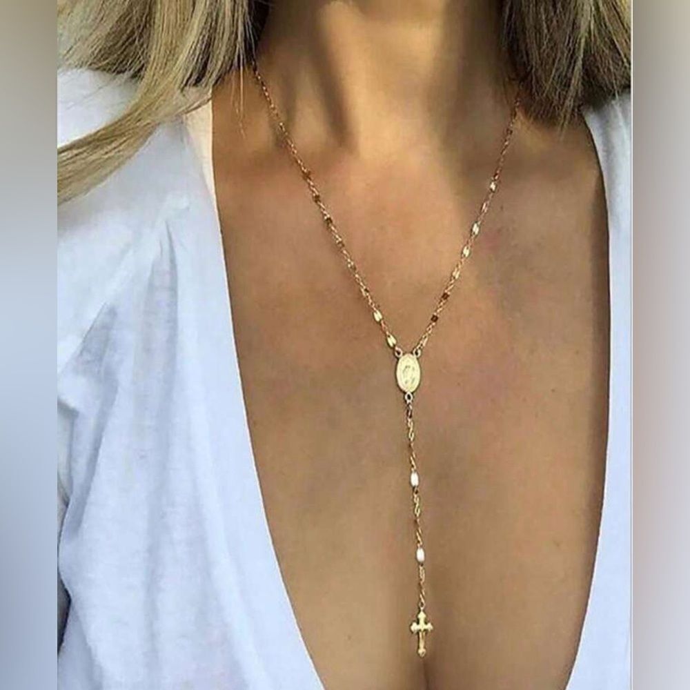 cross necklace A741